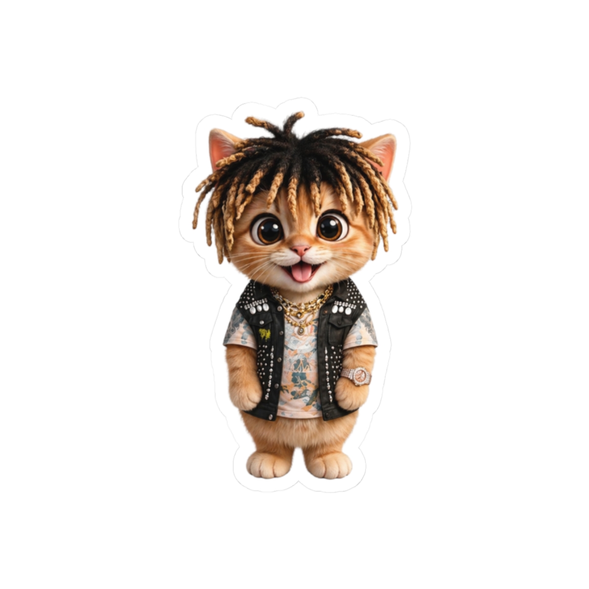 Juice WRLD Kitty - alternate angle 3, merchandise