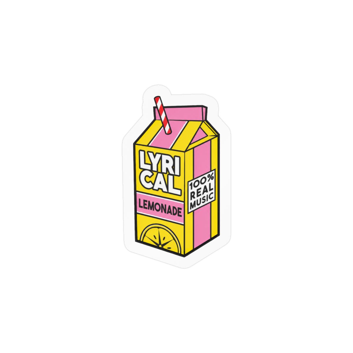 100 Juice Sticker | Bold Vinyl Decal - alternate angle 1, merchandise