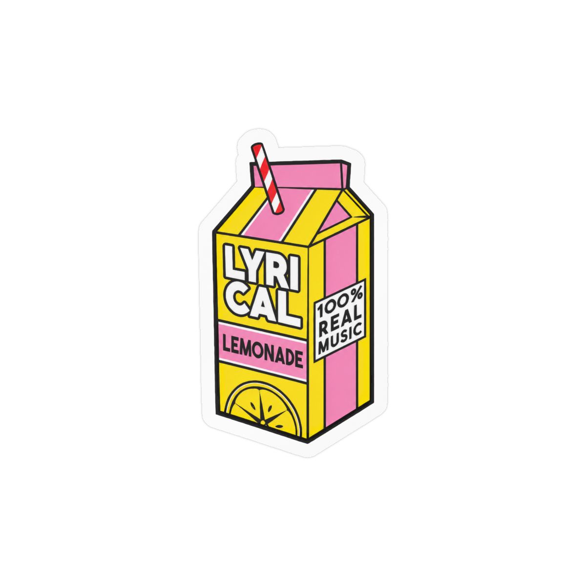 100 Juice Sticker | Bold Vinyl Decal - alternate angle 2, merchandise