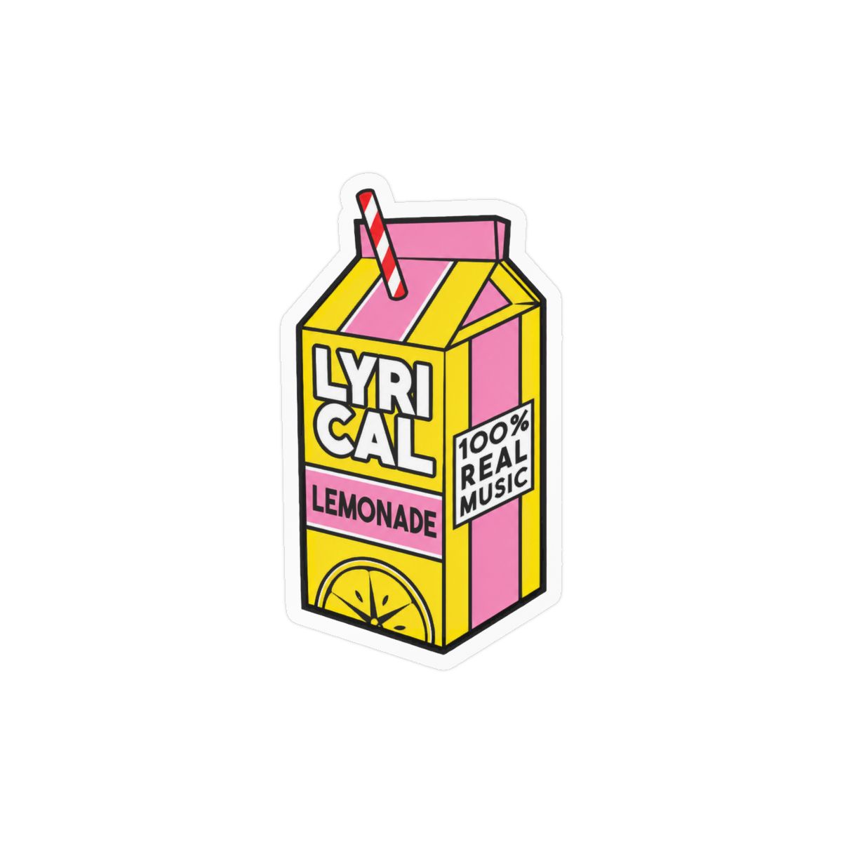 100 Juice Sticker | Bold Vinyl Decal