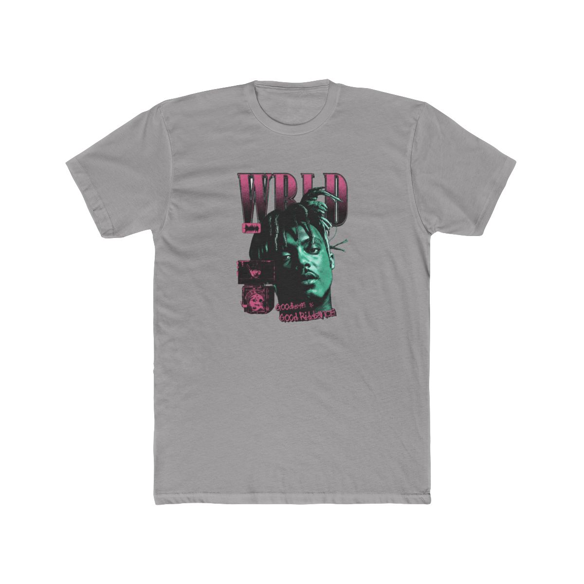 Juice WRLD "WRLD" Unisex Tee - alternate angle 4, merchandise