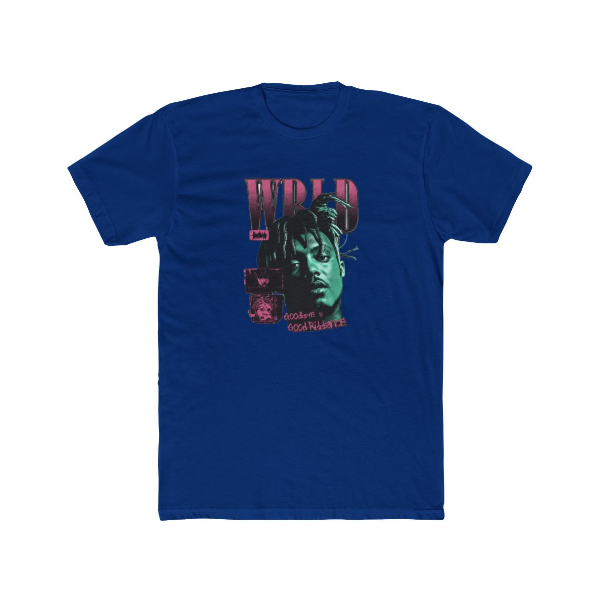 Juice WRLD "WRLD" Unisex Tee - alternate angle 3, merchandise